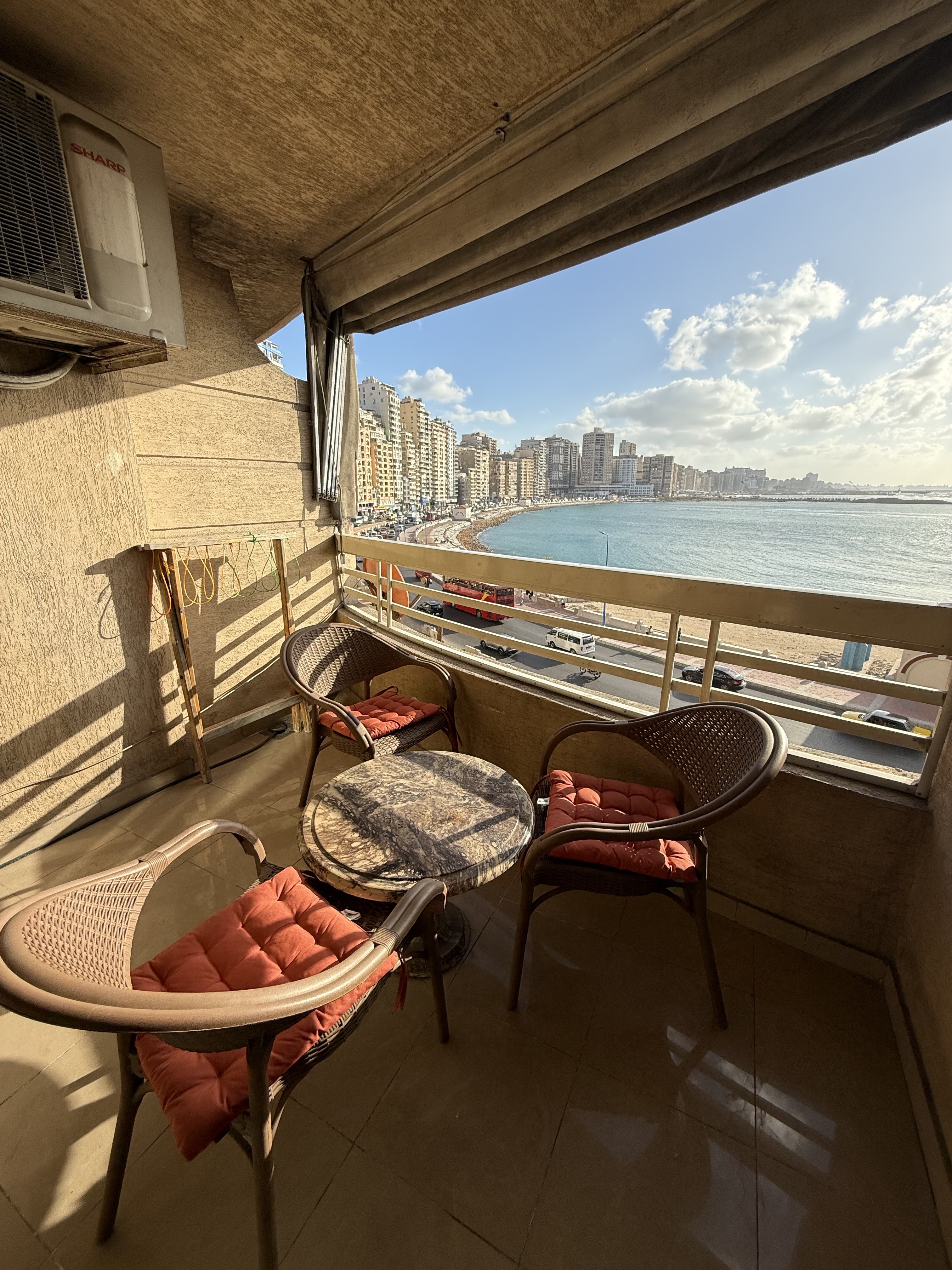 VIP شقة بانو اما بيتش ( ثلاث غرف نوم ) كود 304 ميامي نادي السيارات